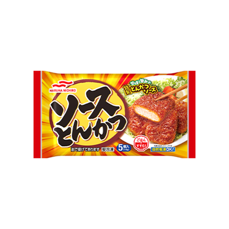 【398円】 マルハニチロ 冷凍 ソースとんかつ 6個入×2個