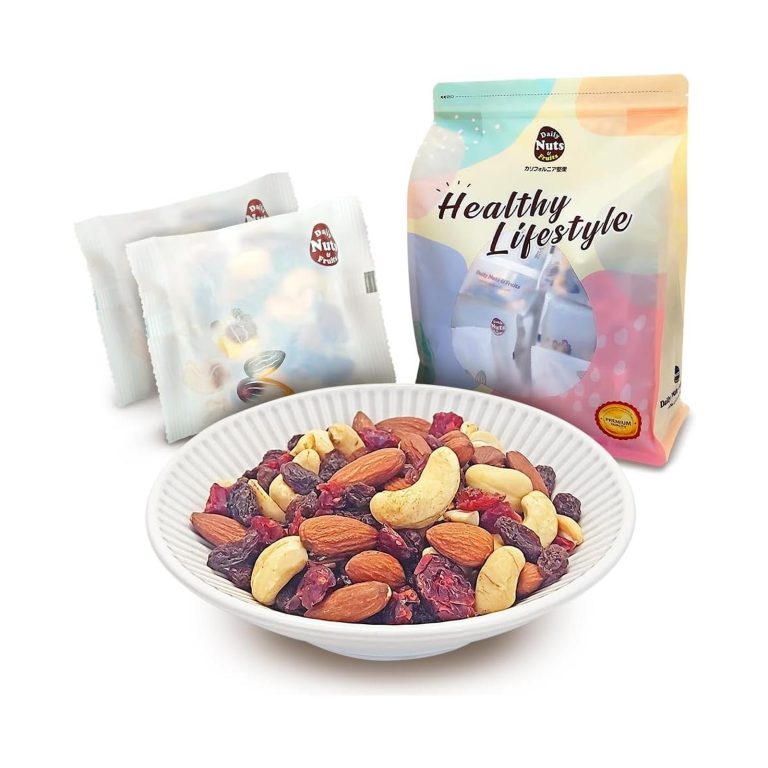 【タイムセール】【1,380円】 Daily Nuts & Fruits 小分け4種ナッツ＆ドライフルーツミックス 1kg (20gx50袋)