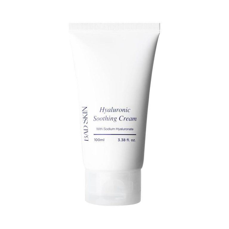 【42%OFF+50%OFF】【750円】 BAD SKIN 韓国製 11種類のヒアルロン酸&温泉水配合 ヒアルロニック スージングクリーム 100ml