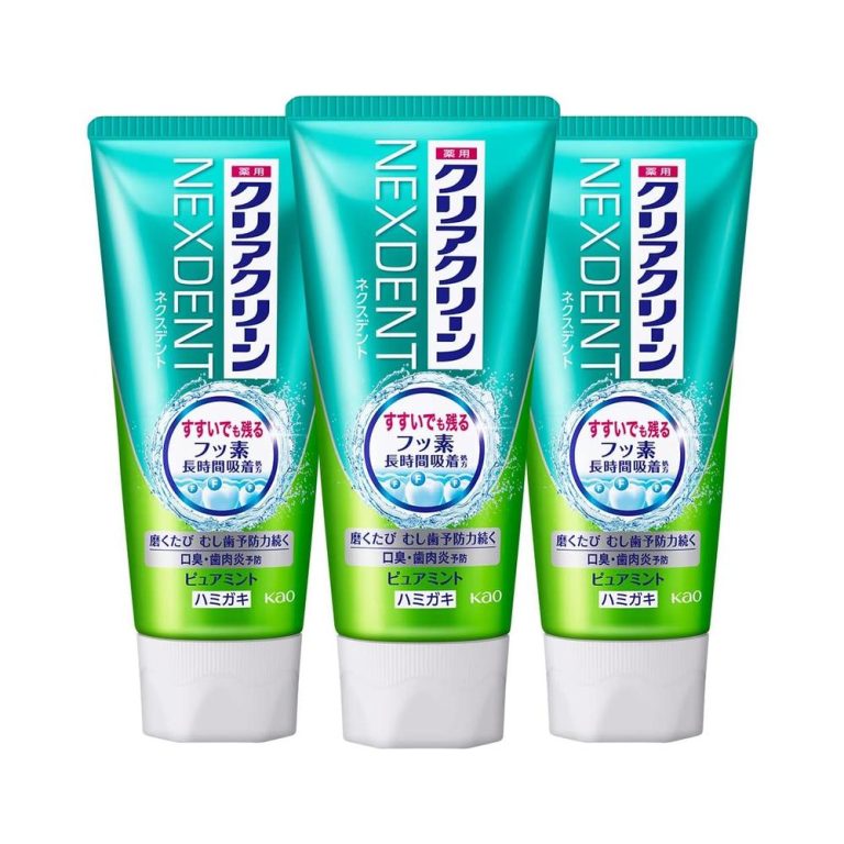 【36%OFF+ポイント12%】【実質648円（定期便574円）】 クリアクリーン ネクスデント ピュアミント 120g×3本