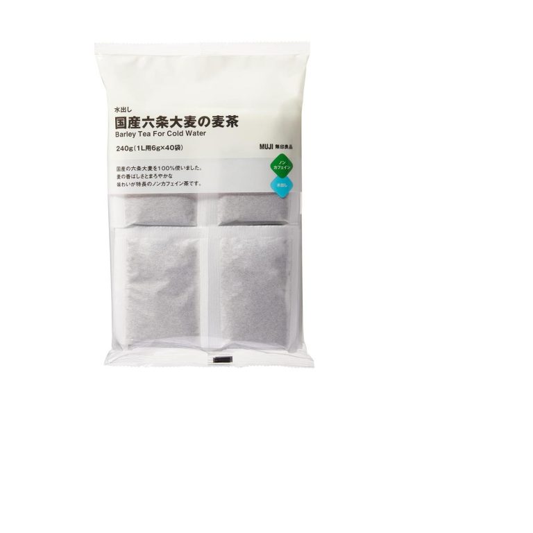 【300円】 無印良品 水出し 国産六条大麦の麦茶 240g(1L用6g×40袋)
