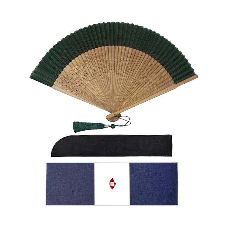 【50%OFF】【899円】 GOKEI 竹製 シルク扇子