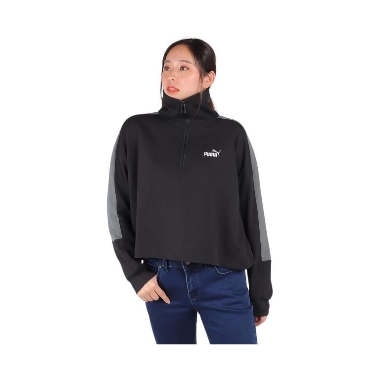 【73%OFF】【2,378円】 プーマ レディース アウター ジャンパー CORE HERITAGE ハーフジップ トラック プルオーバー