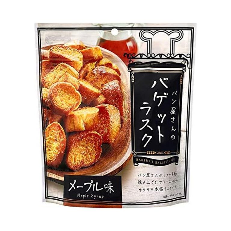 【55%OFF】【1,325円】 MD パン屋さんのバゲットラスク メープル味 90g×6袋