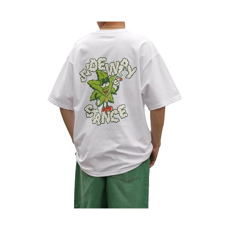 【値下げ】【539円】 インプローブス メンズ SIDEWAYSTANCE コットン100% リーフ 半袖Tシャツ