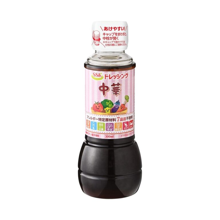 【47%OFF】【686円】 エスエスケイフーズ アレルギー特定原材料8品目不使用 中華ドレッシング 300ml×3個