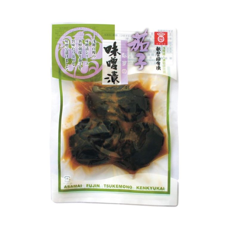 【49%OFF】【291円】 浅舞婦人漬物研究会 秋田の田舎漬 茄子の味噌漬 130g