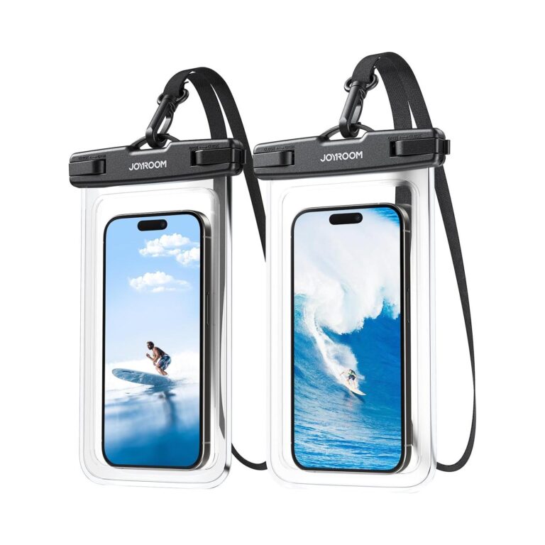 【60%OFF】【552円】 JOYROOM 全面防水IPX8 スマホ防水ケース 2枚セット