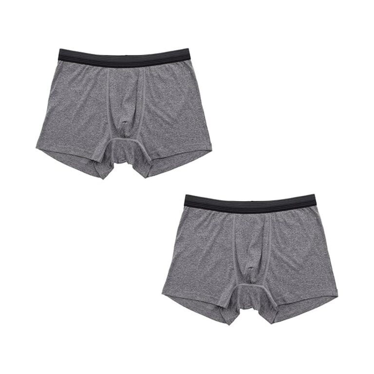 【45%OFF】【482円】 Airin メンズ 綿混 無地 ボクサーパンツ 2枚組