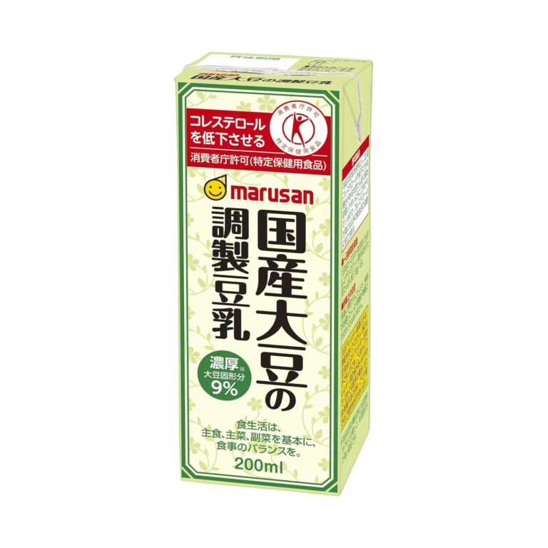 【50%OFF】【1,189円（定期便1,070円）】 マルサン トクホ 国産大豆の調製豆乳 200ml×24本