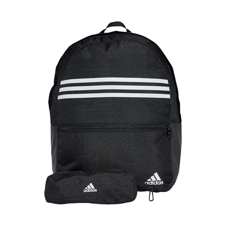 【46%OFF+ポイント16%】【実質1,838円】 アディダス クラシック ホリゾンタル 3ストライプス バックパック ジップ式ペンケース付属