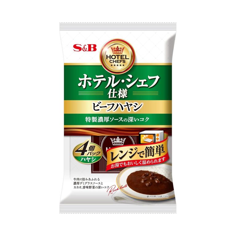 【本日最終日】【スマイルSale】【692円】 エスビー ホテル・シェフ仕様 ビーフハヤシ 4個パック×2個