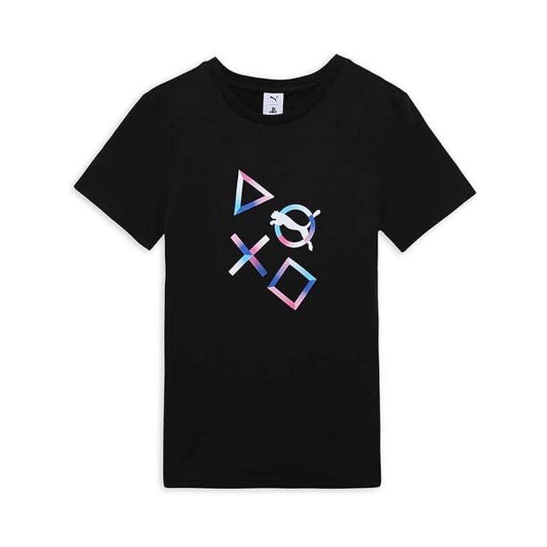 【73%OFF】【885円】 プーマ ボーイズ コットン100% カジュアル PlayStation グラフィック Tシャツ