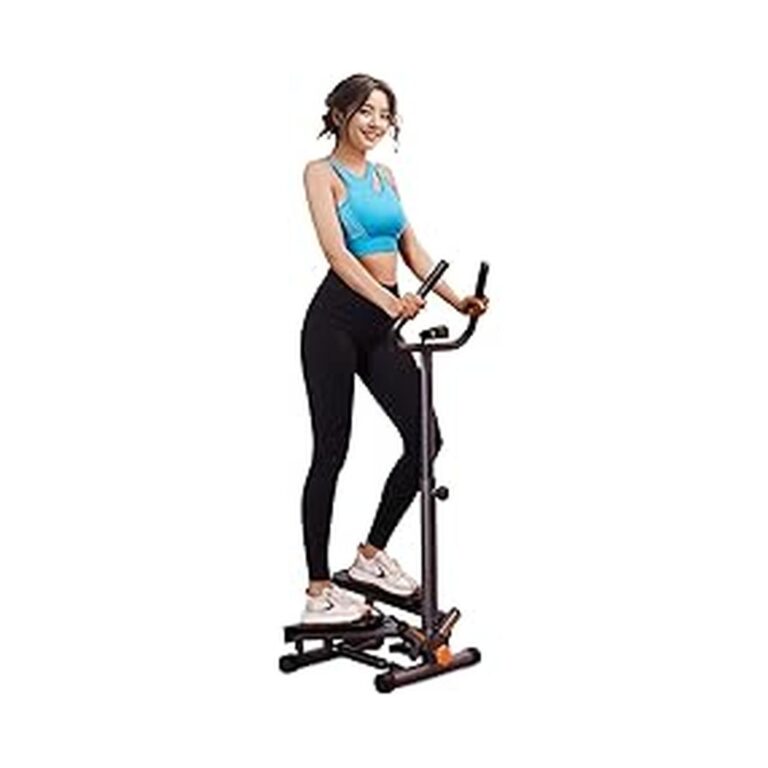 【プライムデー先行セール】【12,740円】 I-uki Sport 負荷調節可能 モニター/ハンドル/専用パワーバンド付き 健康ステッパー 【送料無料】