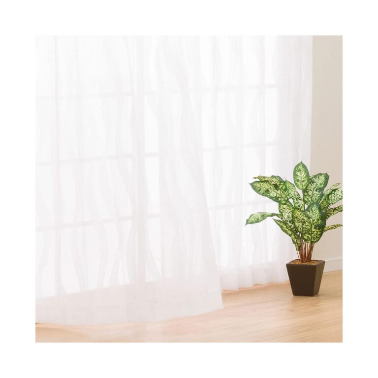 【50%OFF】【995円】 ニトリ 紫外線をカットするレースカーテン ヴィトラ 100X108 2枚入