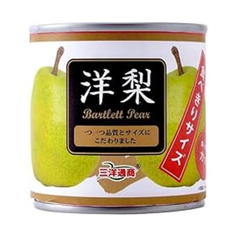 【52%OFF】【82円】 三洋通商 食べきりサイズ 洋梨 缶 184g