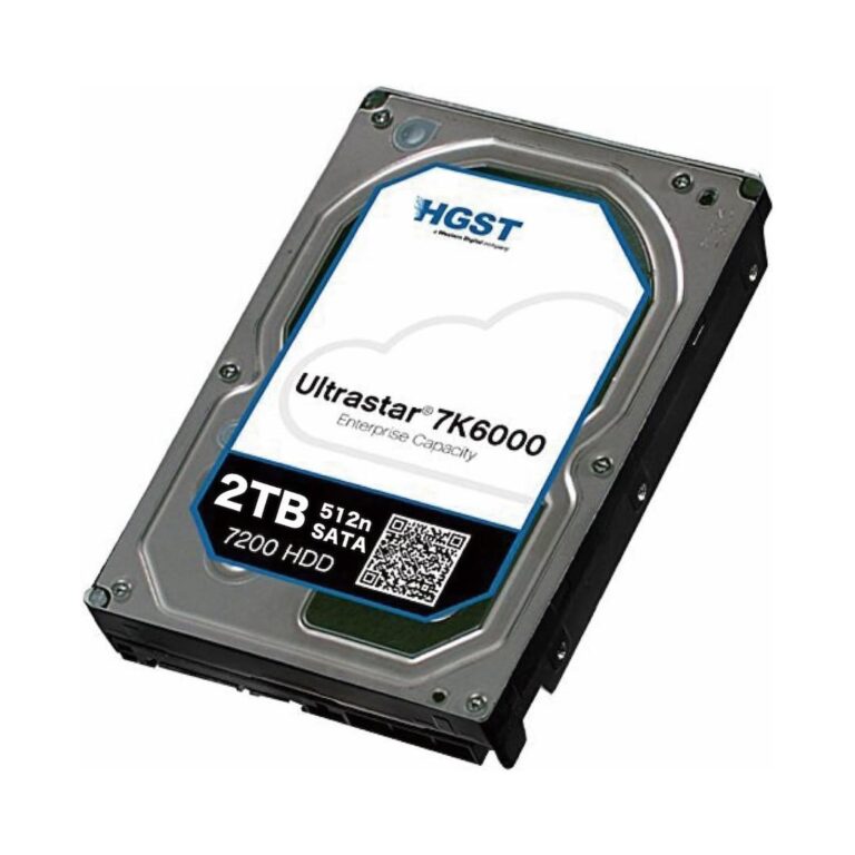 【93%OFF】【整備済み品】【6,980円】 HGST Ultrastar 3.5インチ 内蔵HDD 2TB 【送料無料】