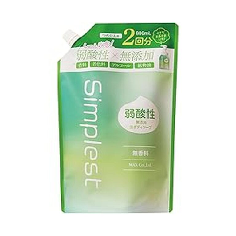 【56%OFF】【439円】 Simplest 弱酸性 無添加 泡ボディソープ 詰替え 2回分