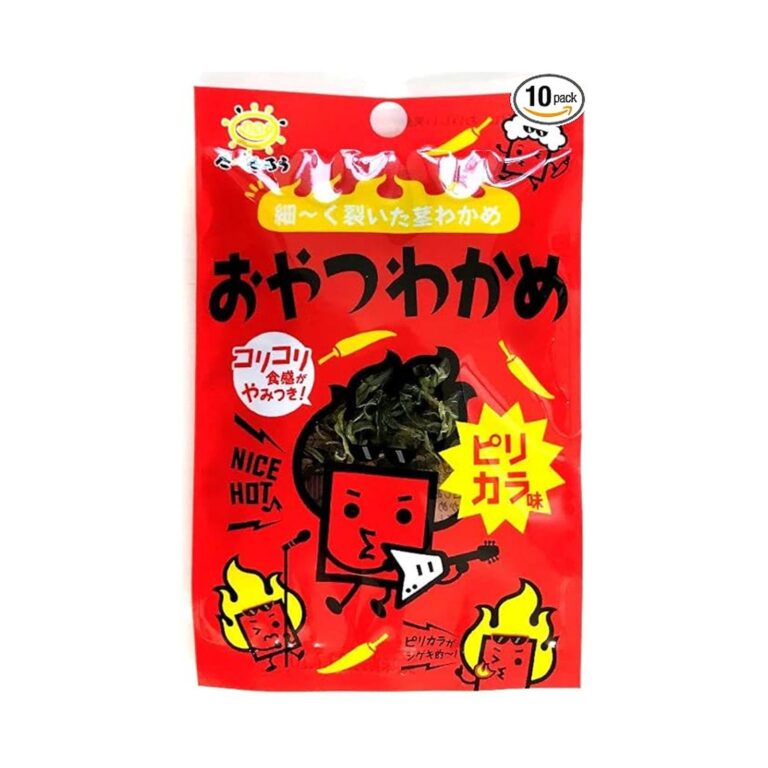 【41%OFF】【848円】 前島食品 おやつわかめ ピリカラ味 7g×10袋