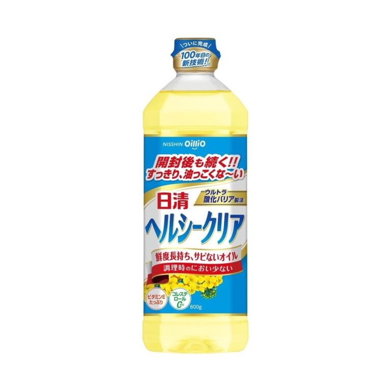 【プライムデー先行セール】【43%OFF】【729円】 日清オイリオ (鮮度長持ちサビないオイル) ヘルシークリア ペット キャノーラ油 油の酸化を抑制 800g×2個
