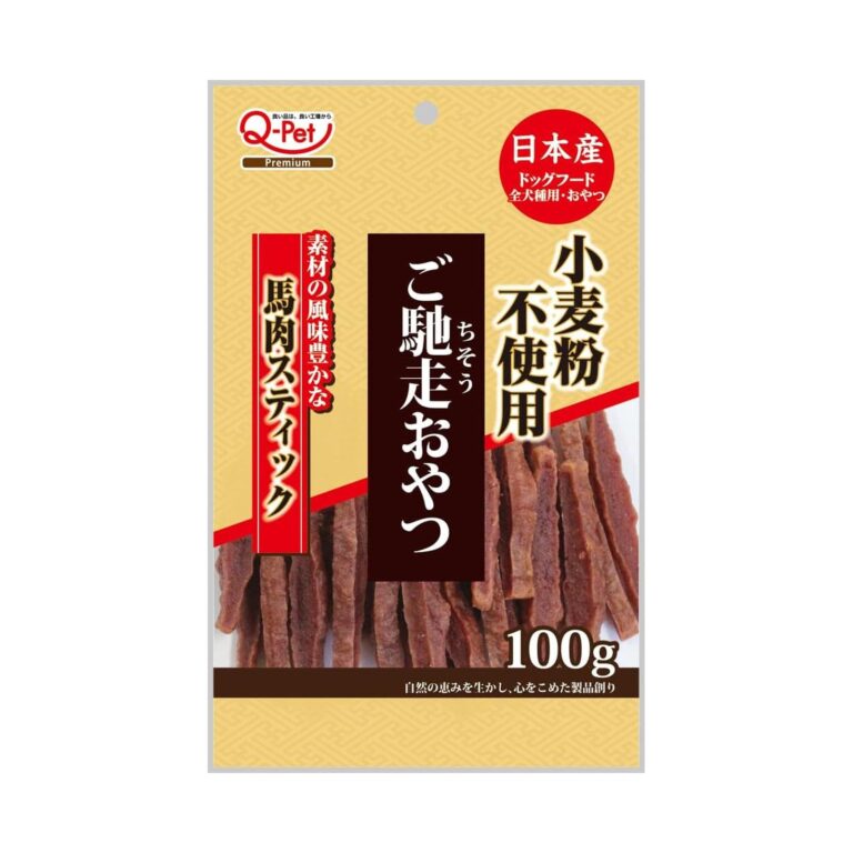 【63%OFF】【379円】 ご馳走おやつ 馬肉スティック 100g×3袋