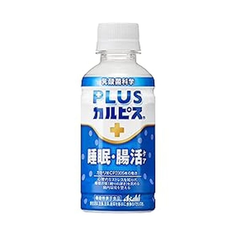 【37%OFF+15%OFF】【1,993円】 アサヒ 機能性表示食品 カルピス由来の乳酸菌科学 アサヒ飲料 PLUSカルピス 睡眠・腸活ケア 200ml×24本