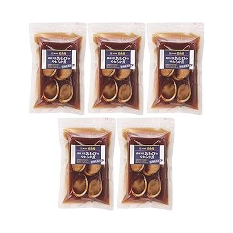 【62%OFF】【2,420円】 伍魚福 殻付天然あわびのやわらか煮 4個×5個