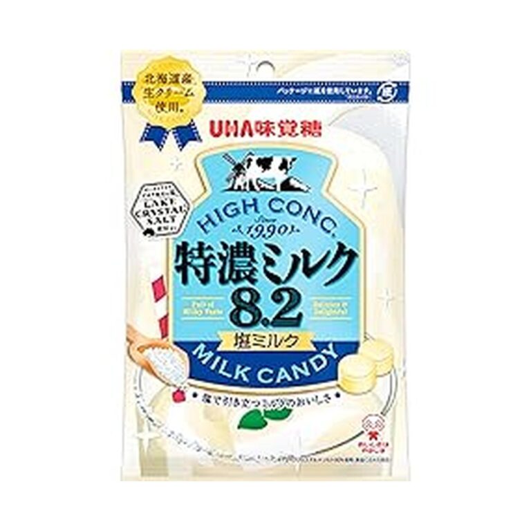 【本日最終日】【プライムデー】【49%OFF】【729円】 UHA味覚糖 特濃ミルク8.2塩ミルク 75g×6袋