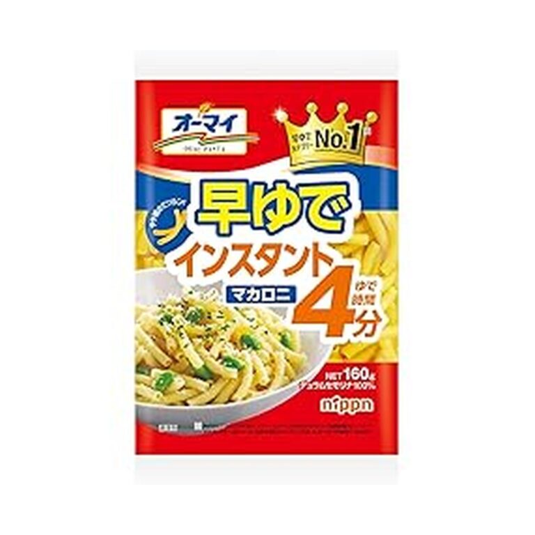 【本日最終日】【プライムデー】【53%OFF】【673円】 オーマイ 早ゆでインスタントマカロニ 160g×8個