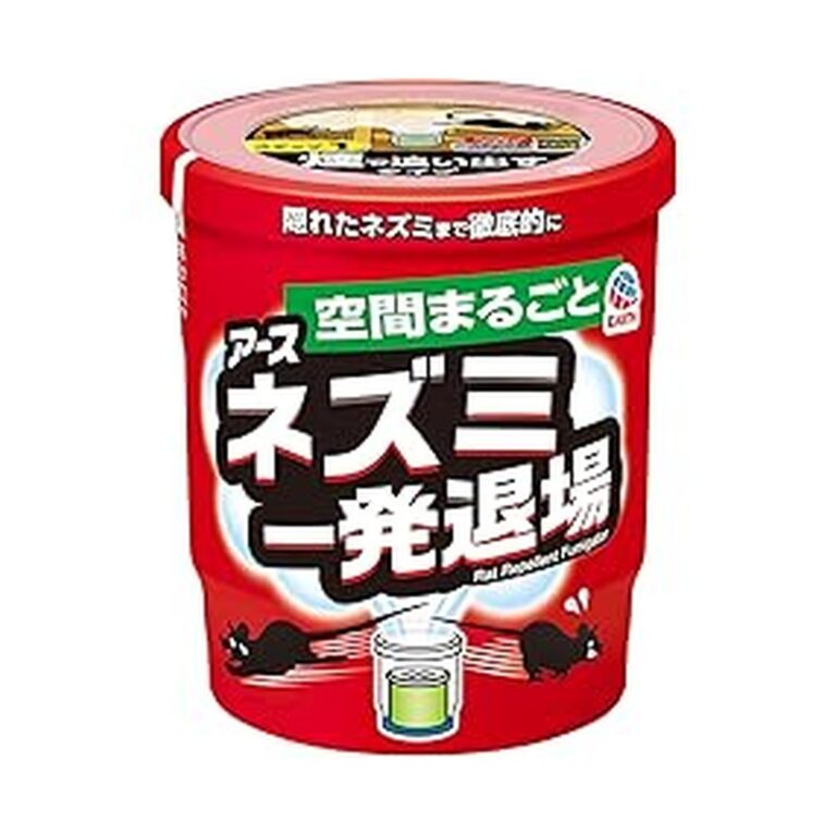 【42%OFF】【622円（定期便560円）】 アース製薬 ネズミのみはり番 ネズミ一発退場 殺鼠剤ゼロ くん煙タイプ 10g