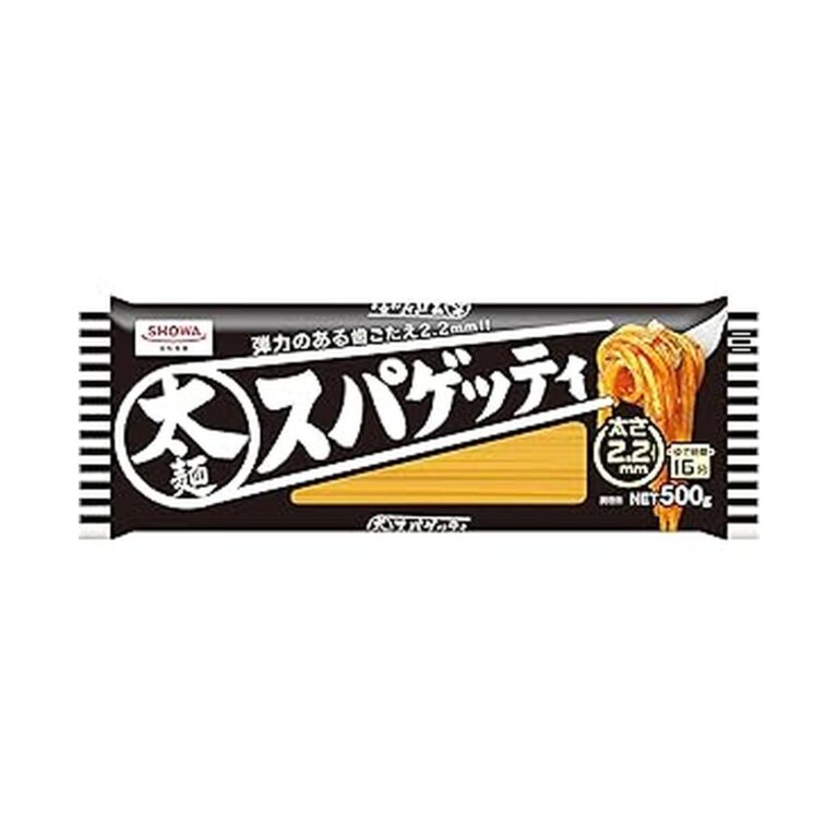 【47%OFF】【767円（定期便690円）】 昭和 太麺スパゲッティ 2.2ミリ 500g×3個