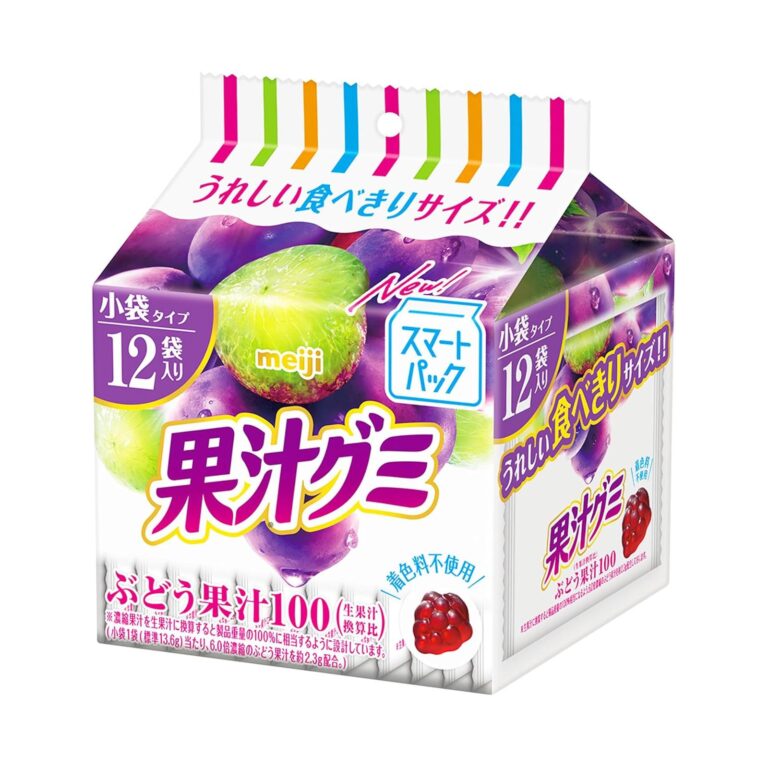 【プライムデー先行セール】【337円】 明治 果汁グミスマートパックぶどう 12袋入