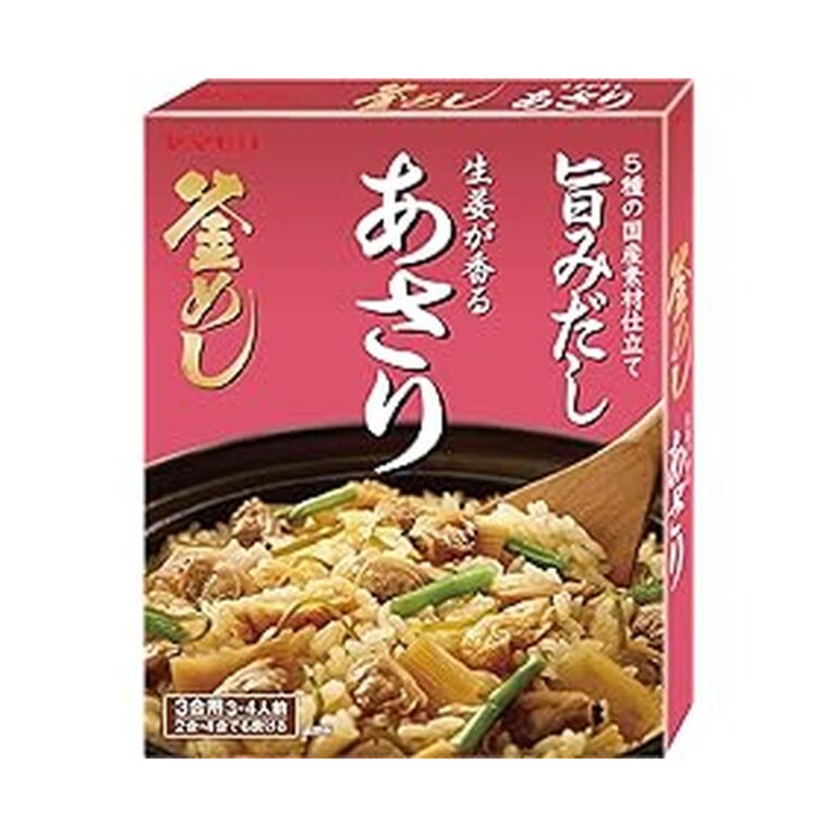 【22%OFF+20%OFF】【905円(定期便792円)】 ヤマモリ 生姜が香る あさり釜めしの素 3合用×5個