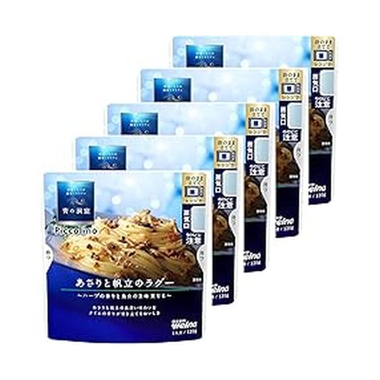 【値下げ】【854円（定期便769円）】 青の洞窟 Piccolino あさりと帆立のラグー 120g×5個