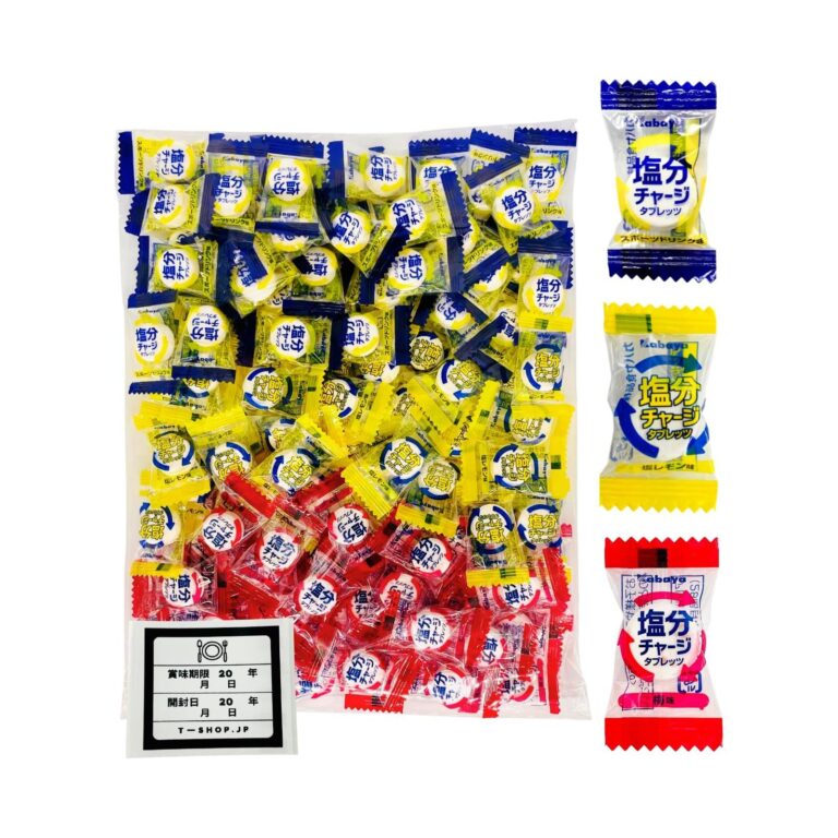 【62%OFF】【608円】 カバヤ 塩分チャージタブレッツ 3種アソート 約100粒