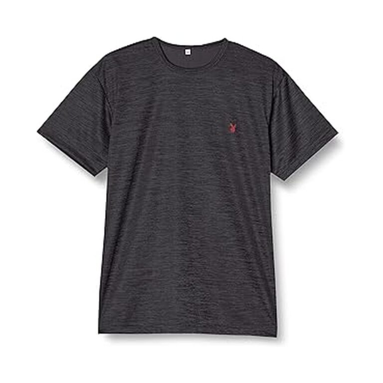 【値下げ】【578円】 PLAYBOY 速乾 DRY 表カチオン裏メッシュ 半袖 丸首Tシャツ