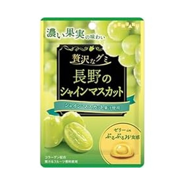 【39%OFF+ポイント13%】【実質747円】 扇雀飴本舗 贅沢なグミ 長野のシャインマスカット 34g×6袋