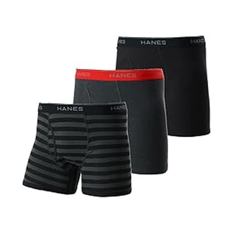 【42%OFF】【897円】 Hanes 抗菌 除菌 防臭 ボクサーパンツ 3枚組