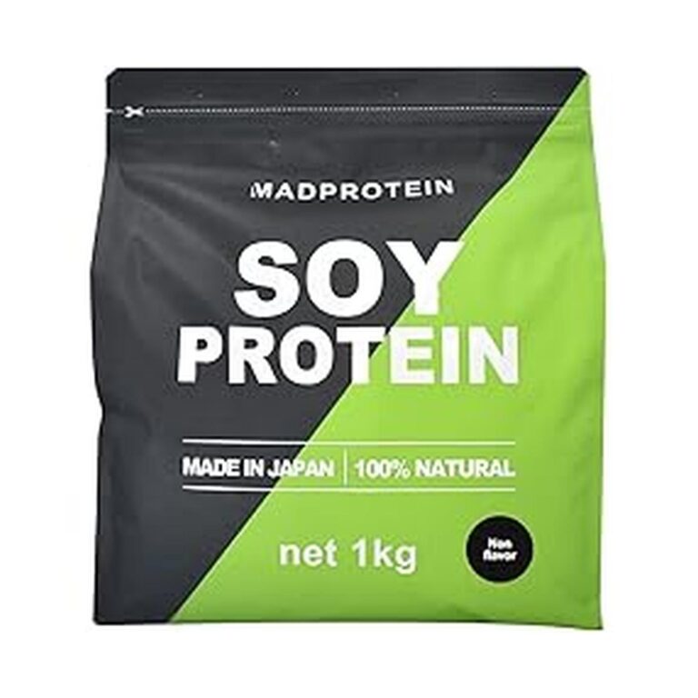 【1,980円（定期便1,881円）】 MAD PROTEIN ソイプロテインノーフレーバー プレーン 国内加工 大豆 無添加 植物性プロテイン 1kg