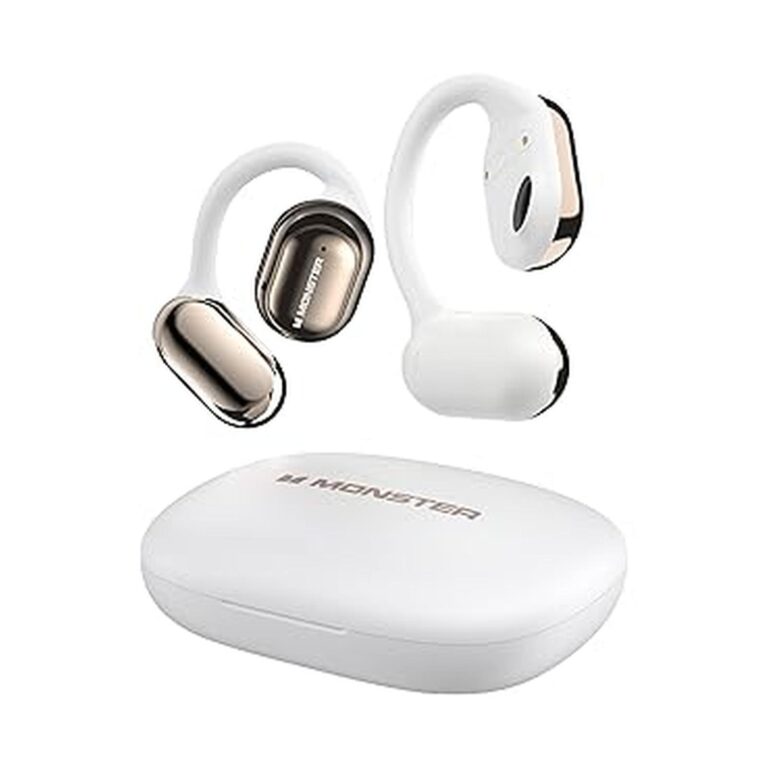 【50%OFF】【2,490円】 Monster Bluetooth5.4 Type-C急速充電 ENCノイズキャンセリング 空気伝導イヤホン