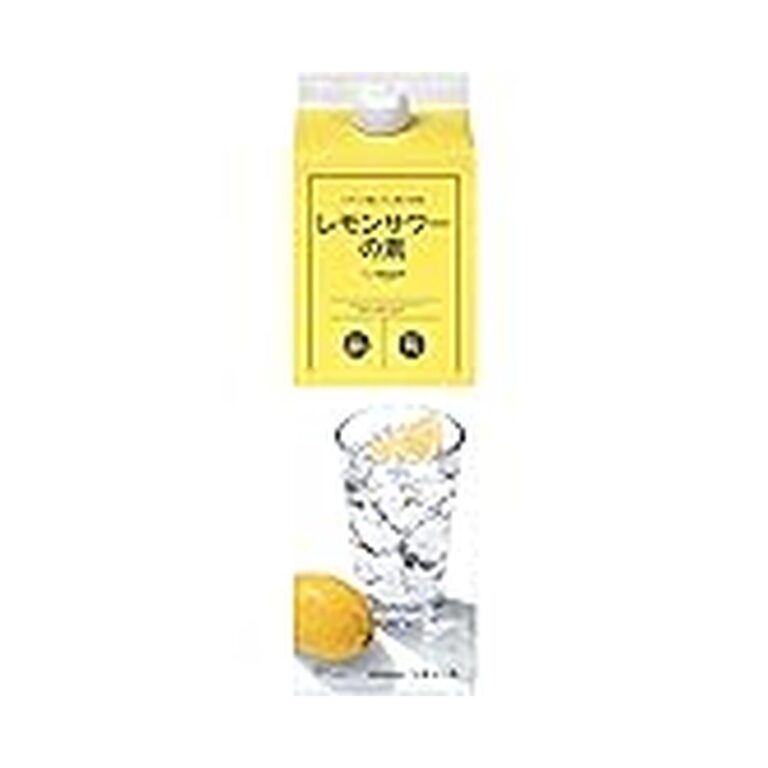 【10%OFF+30%OFF】【1,130円】 by Amazon レモンサワーの素 リキュール 20度 1800ml
