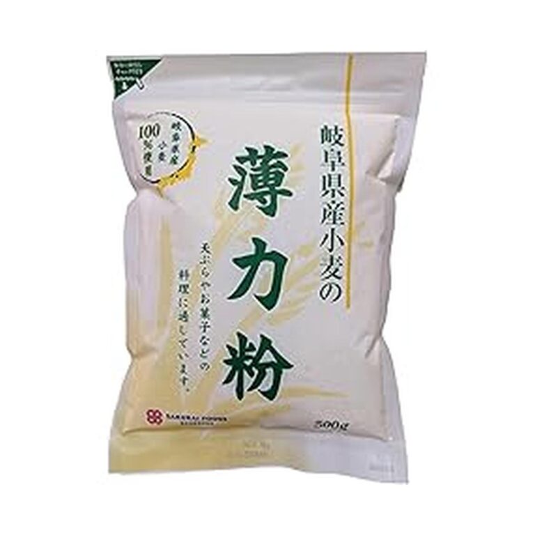 【59%OFF】【1,877円】 桜井食品 岐阜県産薄力粉 500g×12袋