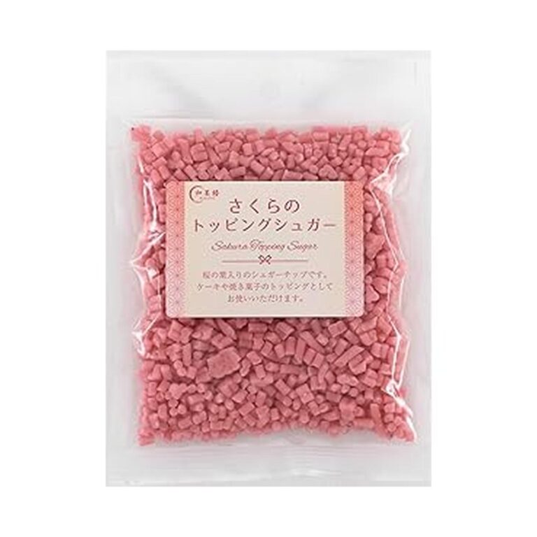 【73%OFF】【235円】 和菓楼 桜のトッピングシュガー 100g