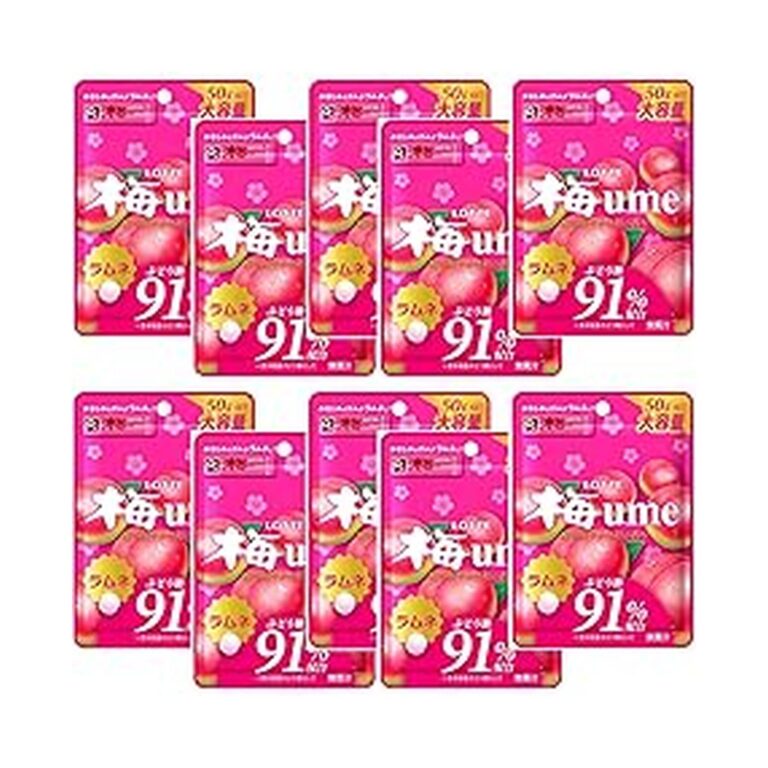 【44%OFF】【722円】 ロッテ 梅ラムネ 50g×10袋