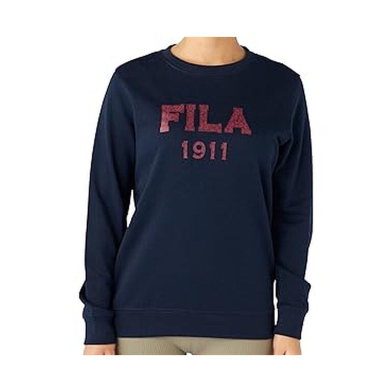 【68%OFF】【1,389円】 FILA レディース フロントロゴ スウェット