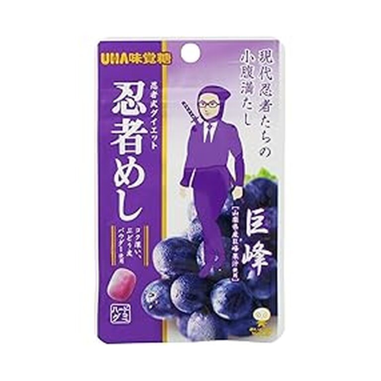 【98円】 味覚糖 旨味シゲキックス 忍者めし 巨峰味 20g