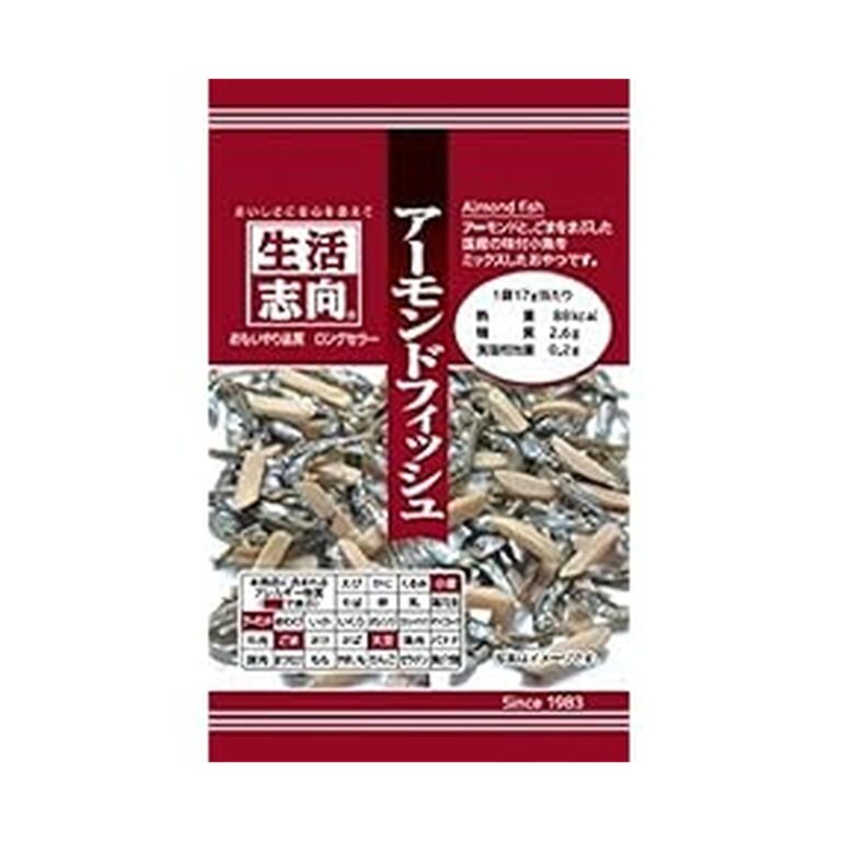 【アウトレット】【92円】 三菱食品 生活志向 アーモンドフィッシュ 17g