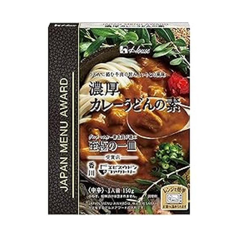 【41%OFF】【1,298円(定期便1,168円)】 ハウス JAPAN MENU AWARD 濃厚カレーうどんの素 150g×5個