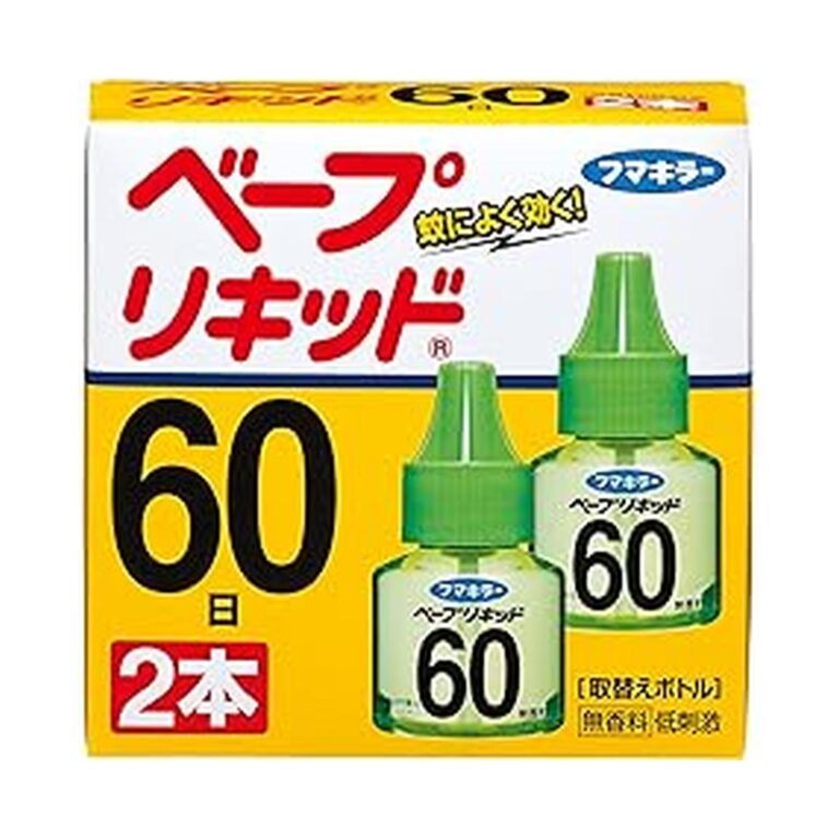 【43%OFF】【749円（定期便674円）】 フマキラー ベープリキッド 蚊取り 替え 60日 2本 無香料