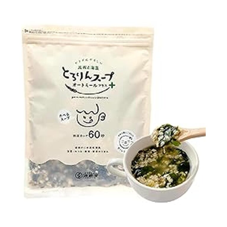 【スマイルSale】【50%OFF】【1,580円（定期便1,501円）】 源蔵屋 1食約15kcal とろりんスープ昆布と海藻 オートミール プラス プレーン 300g（約50杯分）